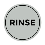 Signs ByLITA Circle Rinse Sign