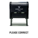 Please Correct Rubber Stamp