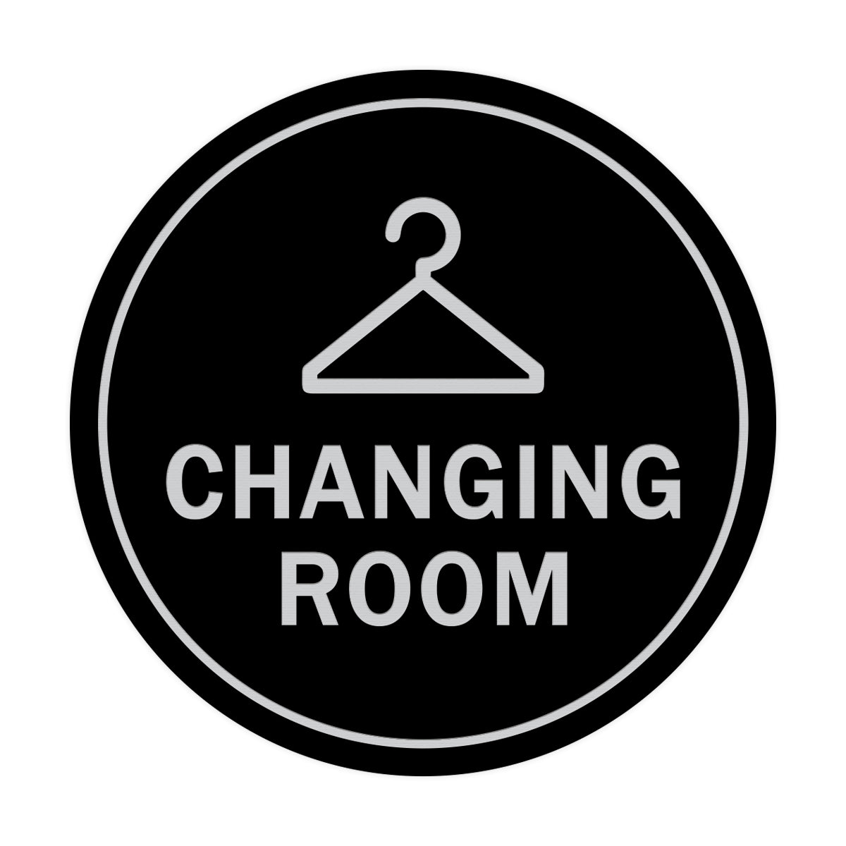 Signs ByLITA Circle Changing Room Sign