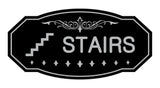 Victorian Stairs Sign