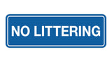 Signs ByLITA Standard No Littering Sign