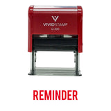 Reminder Self Inking Rubber Stamp