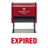 Expired Self Inking Rubber Stamp