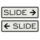 Classic Slide Door Sign