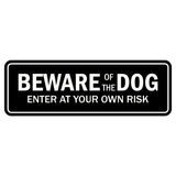 Standard Beware Of The Dog Sign