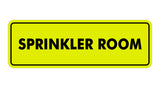 Signs ByLITA Standard Sprinkler Room Sign