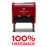 100% Handmade Self Inking Rubber Stamp