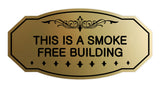 Victorian This Is A Smoke Free Building Sign