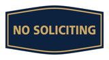Signs ByLITA Fancy No Soliciting Sign