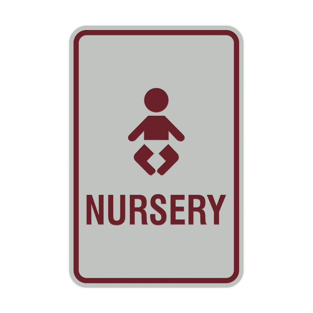 Portrait Round Nursery Sign