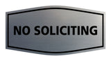 Signs ByLITA Fancy No Soliciting Sign