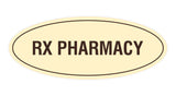 Signs ByLITA Oval RX Pharmacy Sign