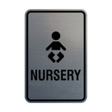 Portrait Round Nursery Sign
