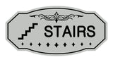 Victorian Stairs Sign