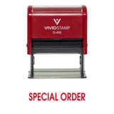 Special Order Self Inking Rubber Stamp