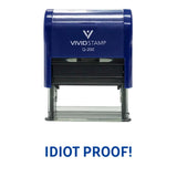 Idiot Proof Novelty Stamp