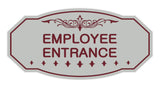 Victorian Employee Entrance Sign