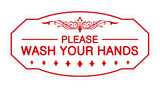 Victorian Please Wash Your Hands Sign