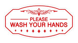 Victorian Please Wash Your Hands Sign