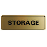 Standard Storage Sign