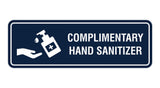 Signs ByLITA Standard Complimentary Hand Sanitizer Sign