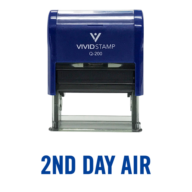 2nd Day Air Self Inking Rubber Stamp