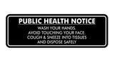 Signs ByLITA Standard Public Health Notice Wash Your Hands Sign