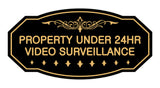 Victorian Property Under Surveillance Sign