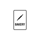 Portrait Round Bakery Sign