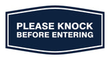 Signs ByLITA Fancy Please Knock Before Entering Sign