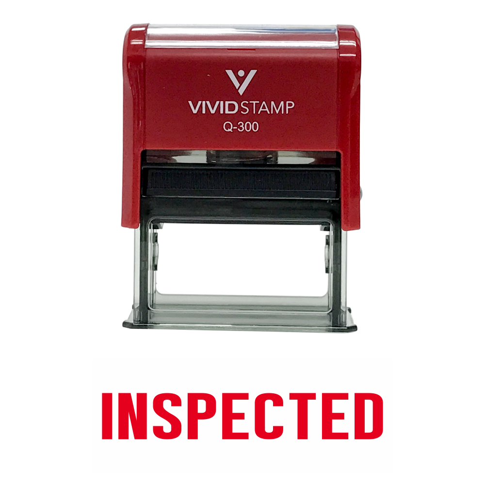 Basic Inspected Self Inking Rubber Stamp