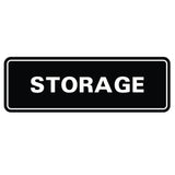 Standard Storage Sign
