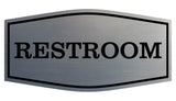 Fancy Restroom Sign