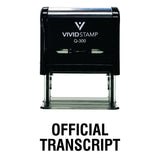 Official Transcript Self Inking Rubber Stamp