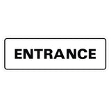 Basic ENTRANCE Door / Wall Sign