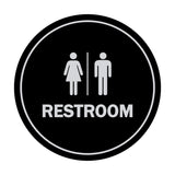 Signs ByLITA Circle All Gender Restroom Sign