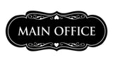 Designer Main Office Sign