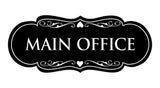 Designer Main Office Sign