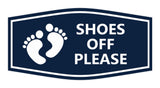 Signs ByLITA Fancy Shoes Off Please Remove Sign