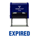 Expired Self Inking Rubber Stamp