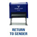 Return To Sender Classic Self Inking Rubber Stamp
