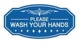 Victorian Please Wash Your Hands Sign