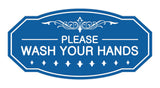 Victorian Please Wash Your Hands Sign