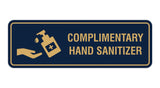 Signs ByLITA Standard Complimentary Hand Sanitizer Sign