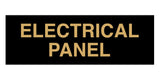 Standard Electrical Panel Sign