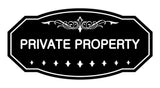 Victorian Private Property Sign