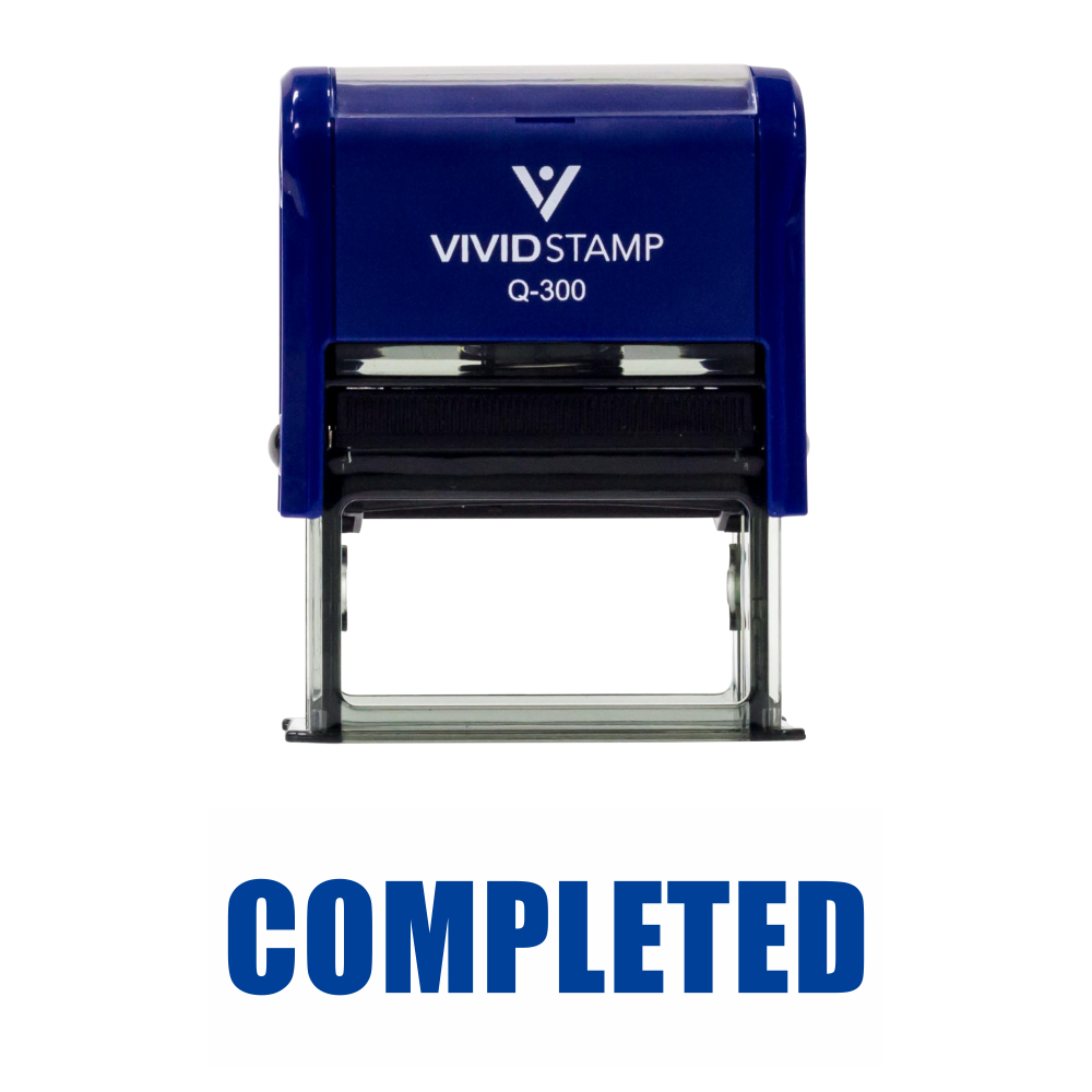 Basic Completed Self Inking Rubber Stamp