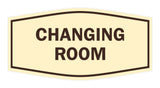 Signs ByLITA Fancy Changing Room Sign with Adhesive Tape, Mounts On Any Surface, Weather Resistant, Indoor/Outdoor Use