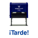 Tarde Spanish Teacher Self Inking Rubber Stamp