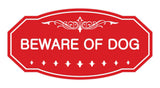 Victorian Beware Of Dog Sign